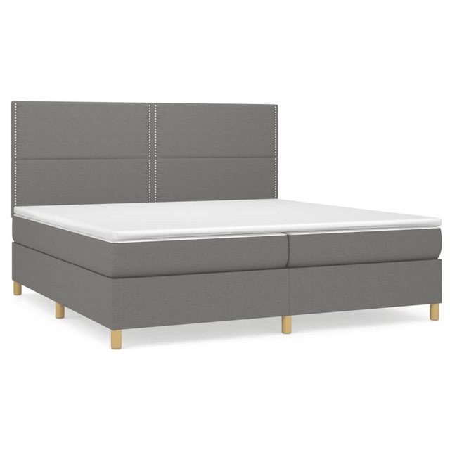 vidaXL Boxspringbett Bett Boxspringbett mit Matratze Stoff (200 x 200 cm, S günstig online kaufen