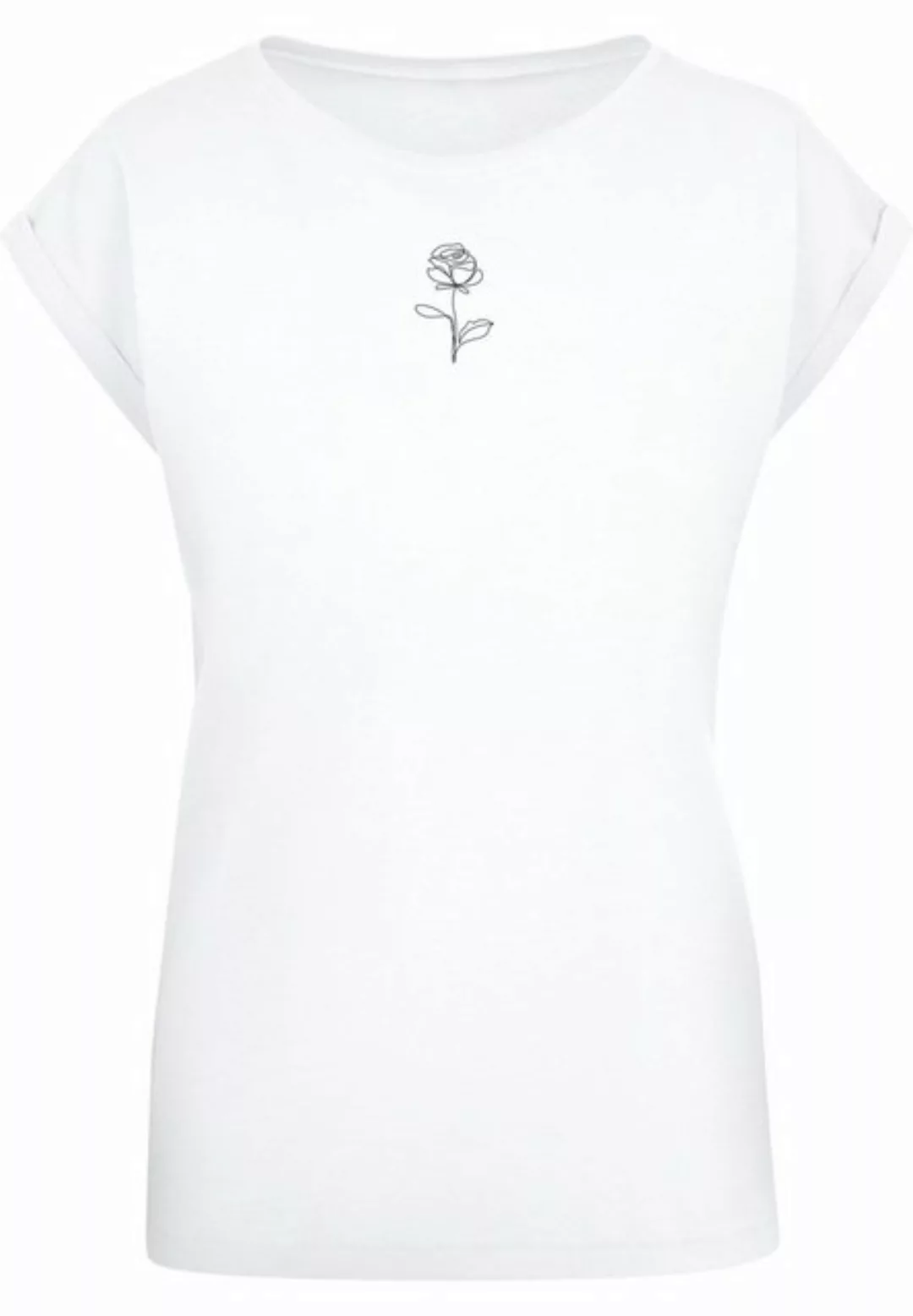 Merchcode T-Shirt Damen Ladies Spring - Rose T-Shirt (1-tlg) günstig online kaufen