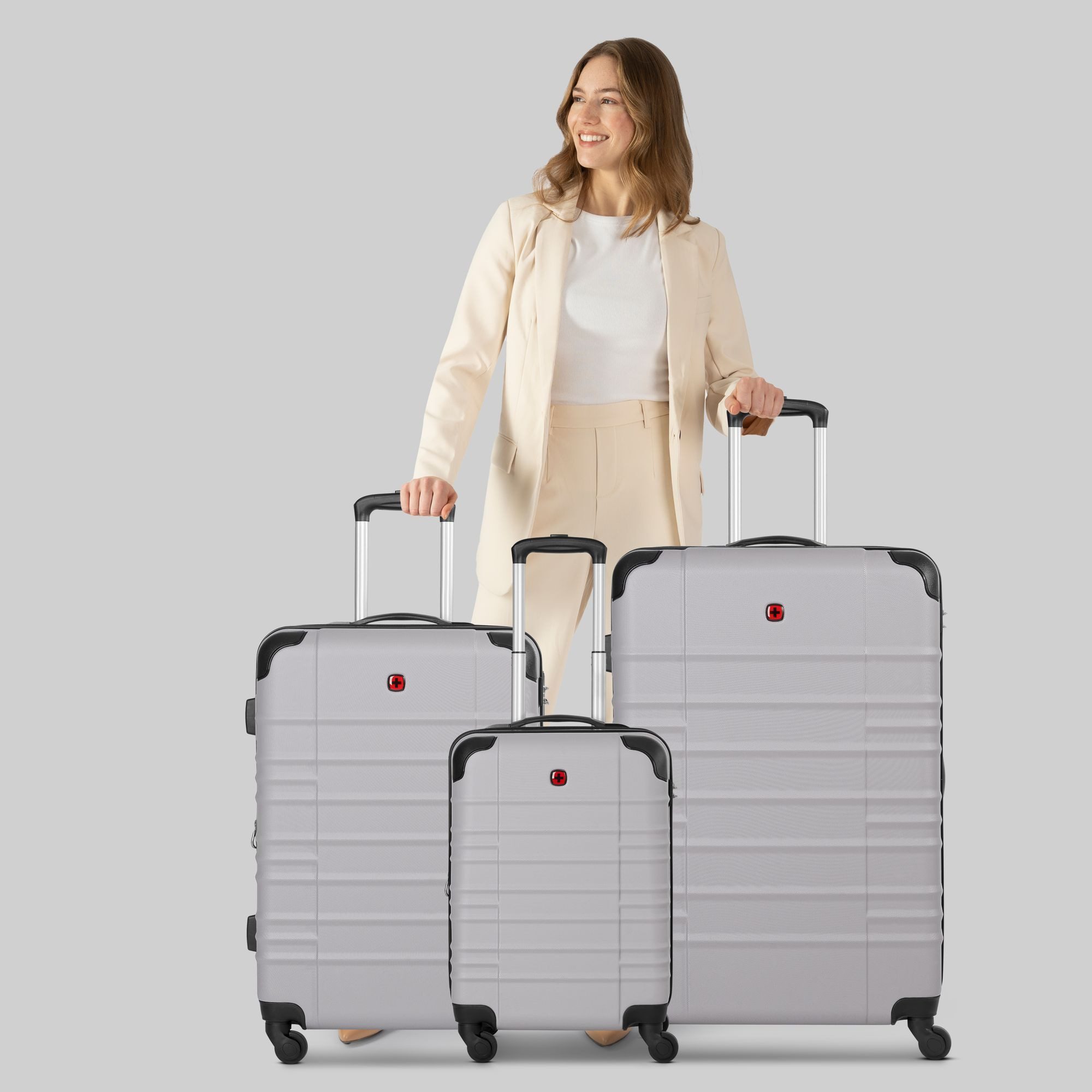 Wenger Trolleyset Amplar Evo, 4 Rollen, günstig online kaufen
