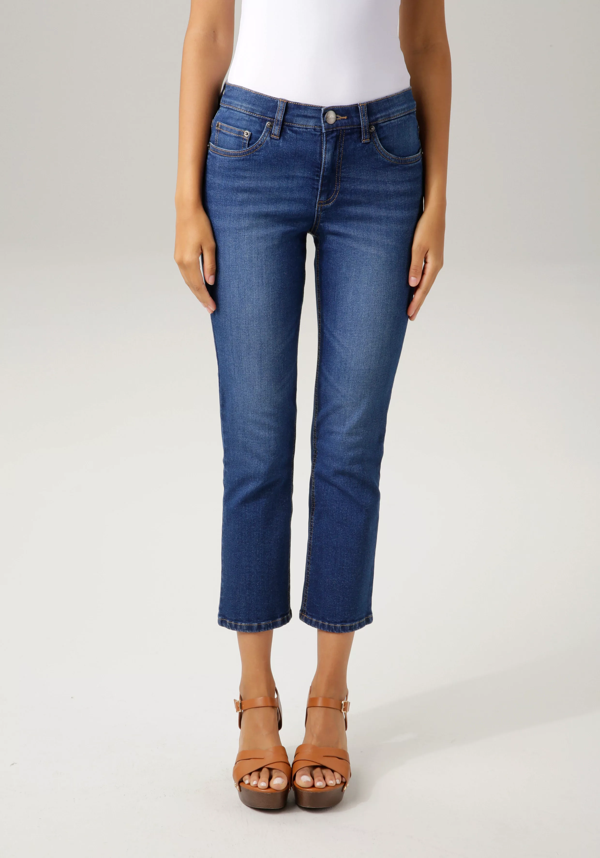 Aniston CASUAL Bootcut-Jeans günstig online kaufen