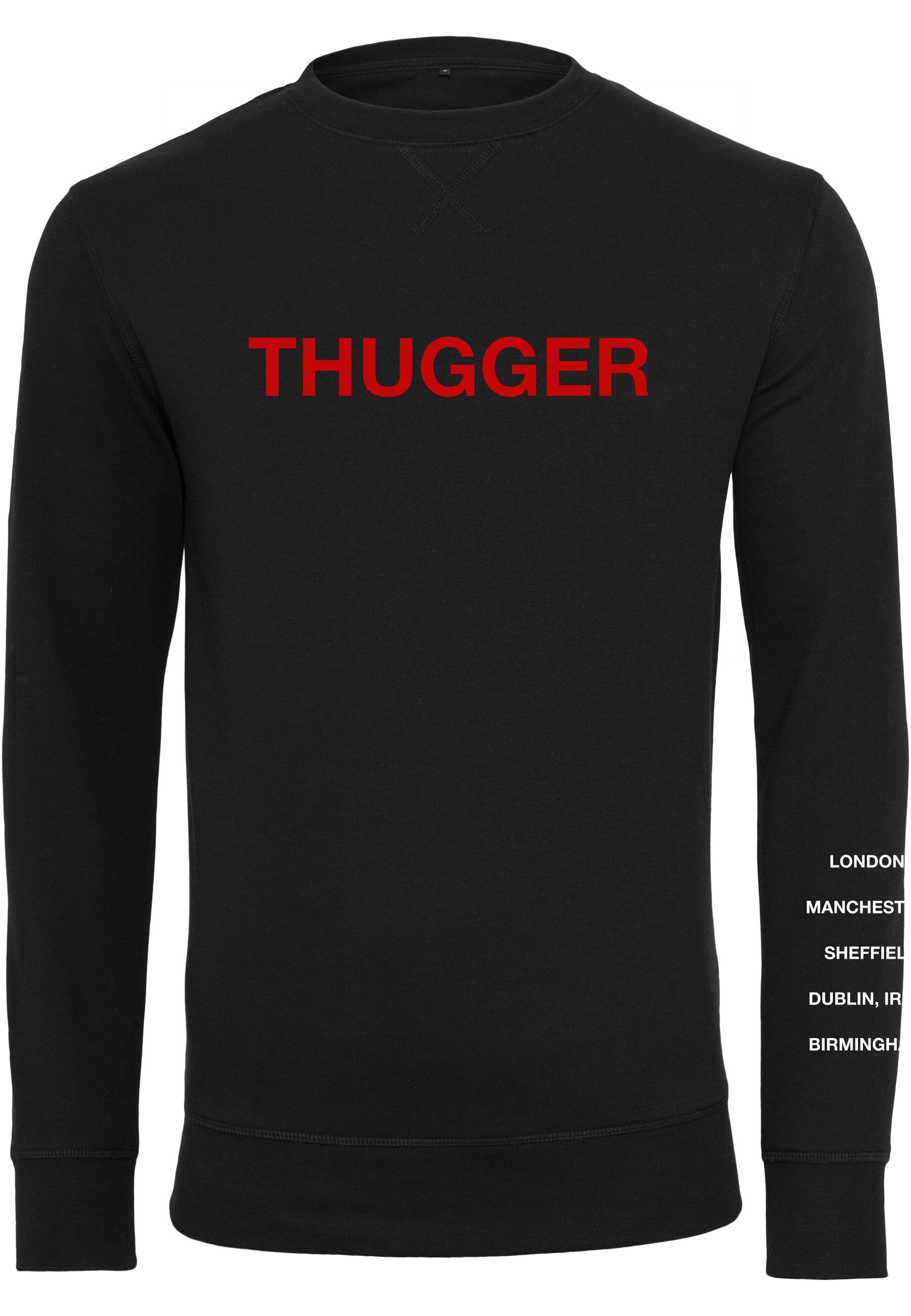 Merchcode Rundhalspullover "Merchcode Herren Thugger Childrose Crewneck" günstig online kaufen