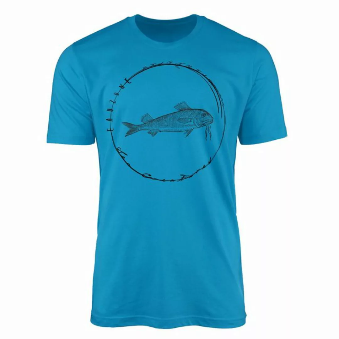 Sinus Art T-Shirt T-Shirt Tiefsee Fische - Serie: Sea Creatures, feine Stru günstig online kaufen