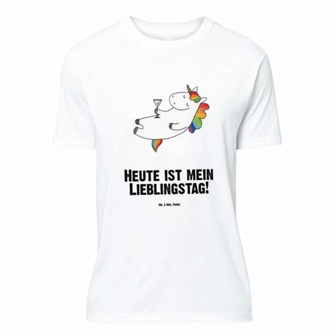 Mr. & Mrs. Panda T-Shirt Otter mit Seerose - Weiß - Geschenk, Wasser, Otter günstig online kaufen