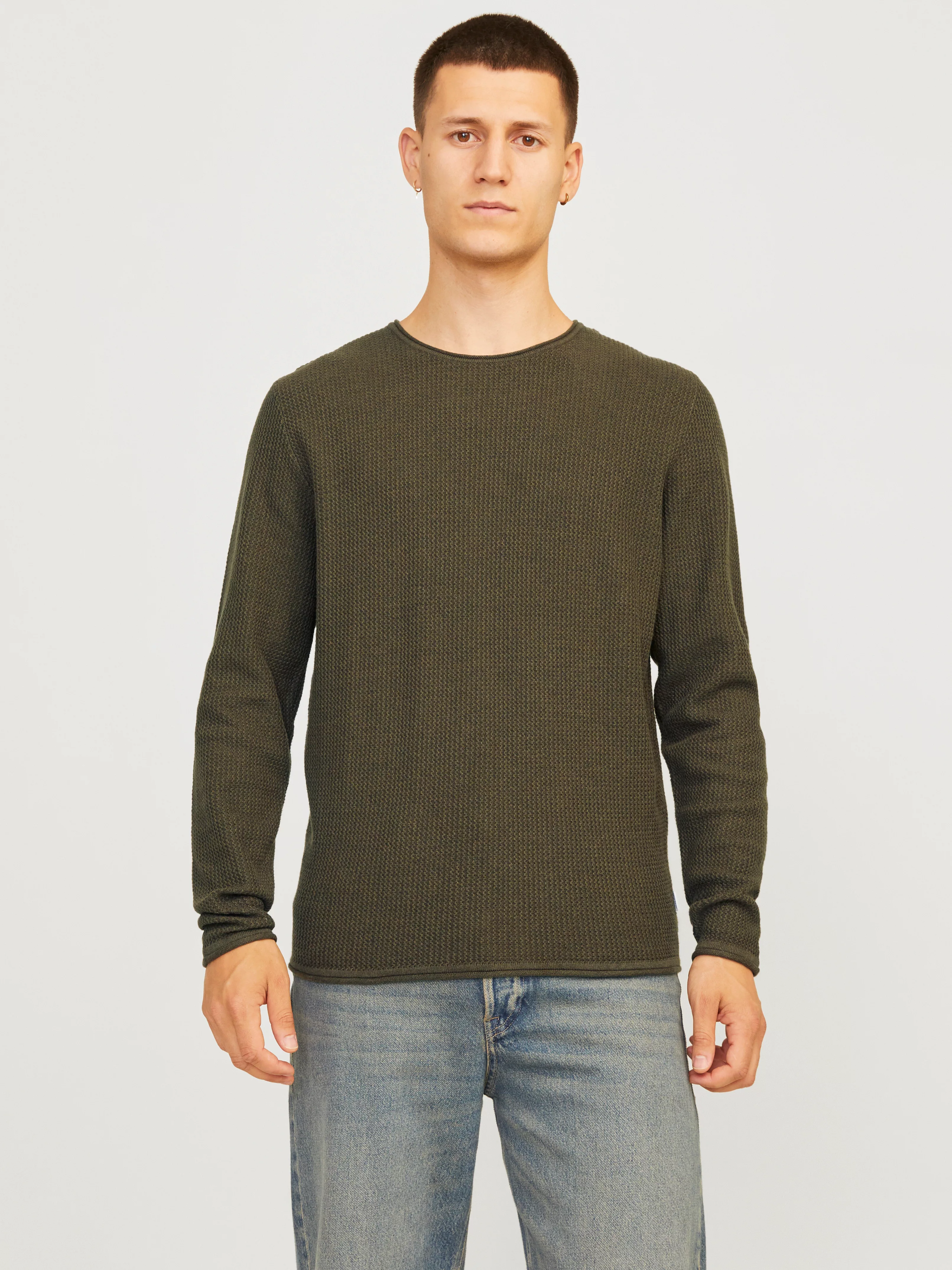 Jack & Jones Rundhalspullover JJECOOPER KNIT CREW NECK NOOS günstig online kaufen