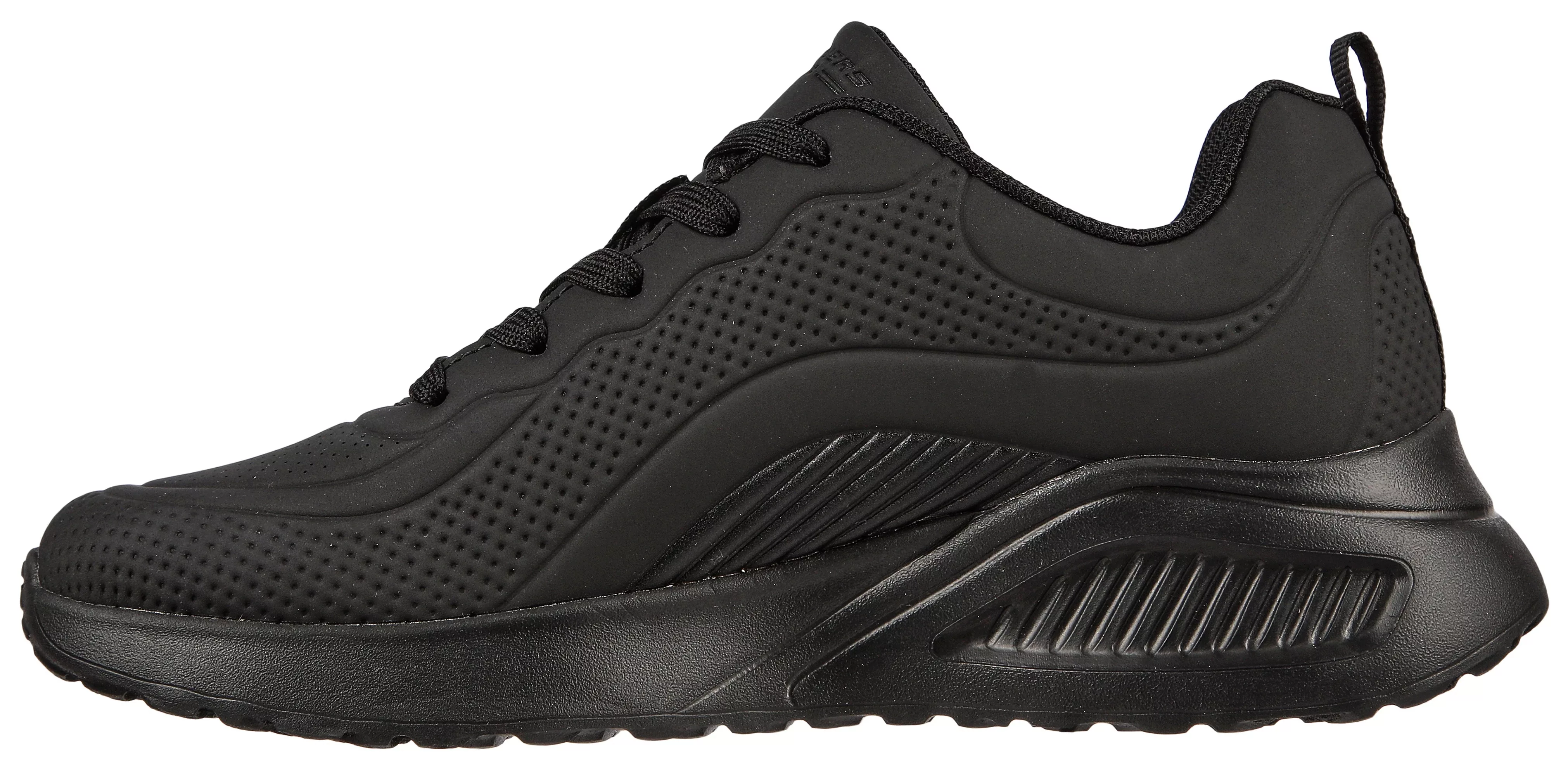 skechers Turnschuhe Damen schwarz Pelle Sintetico günstig online kaufen