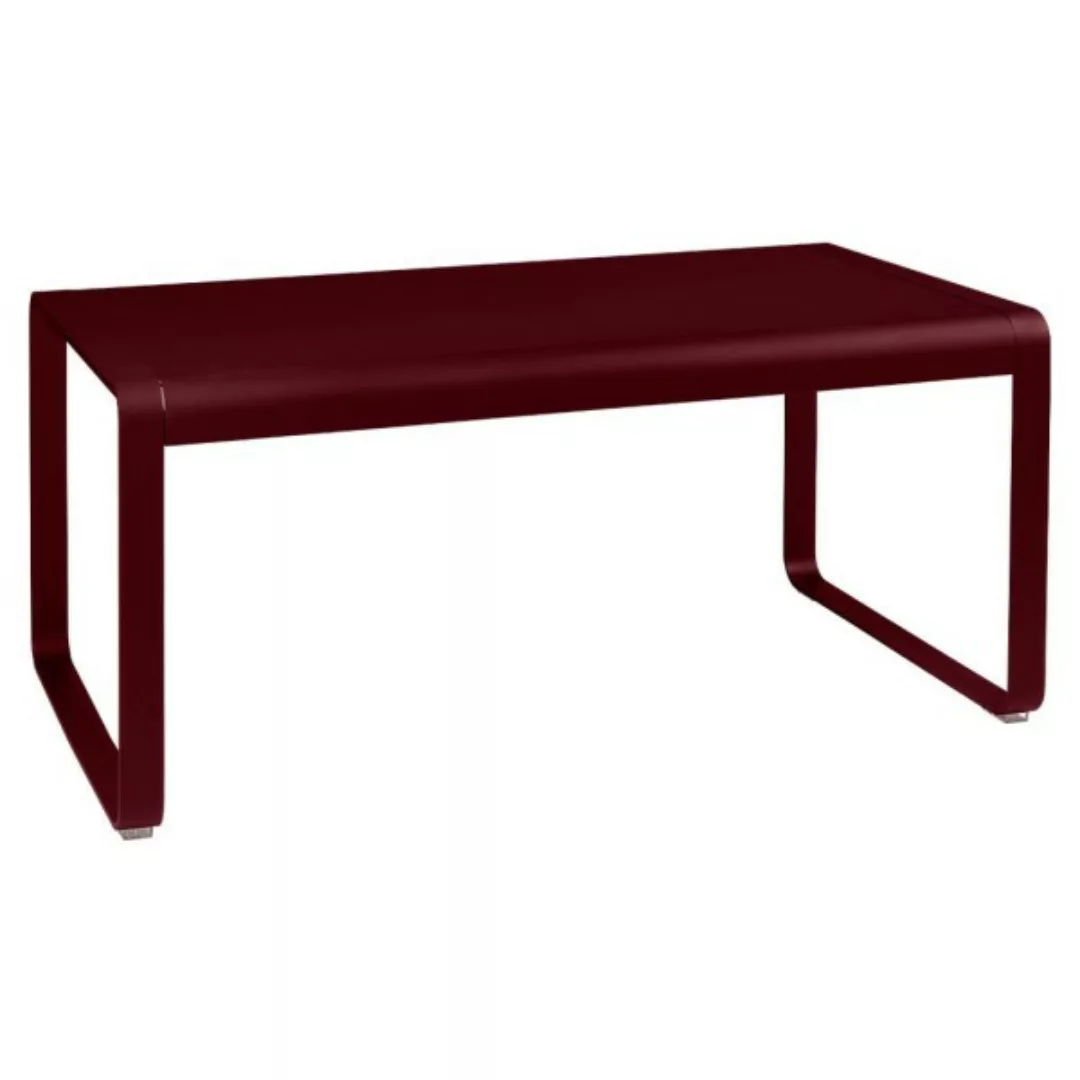 Bellevie halbhoher Lounge-Tisch Schwarzkirsche 140 x 80 cm günstig online kaufen