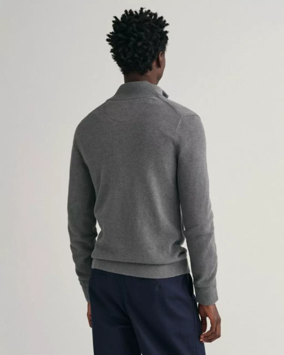 Gant Strickjacke COTTON PIQUE ZIP CARDIGAN günstig online kaufen