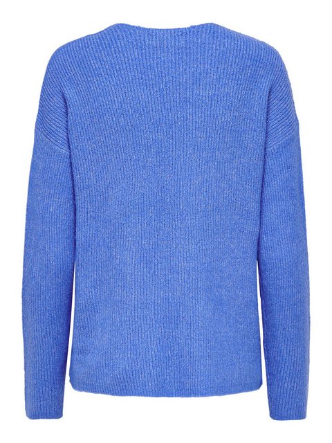 ONLY Strickpullover Warmer Strickpullover Stretch V-Ausschnitt Sweater ONLC günstig online kaufen