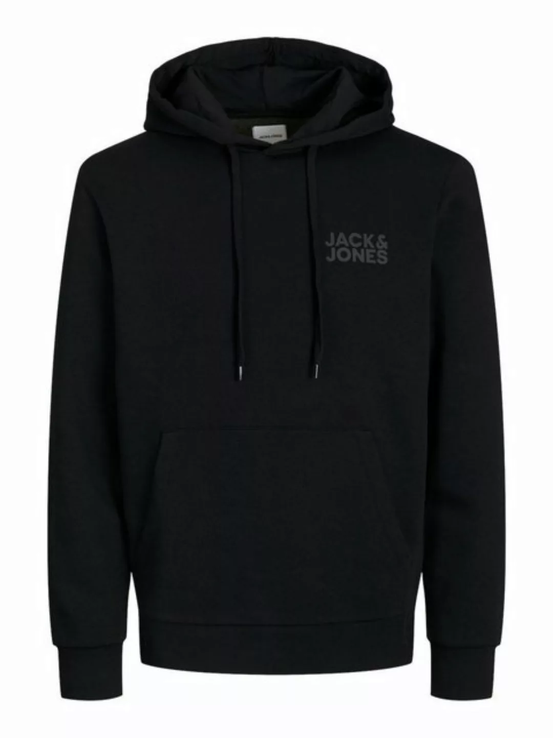 Jack & Jones Kapuzensweatshirt JJ Ecorp Logo Sweat Hood mit Markenschriftzu günstig online kaufen