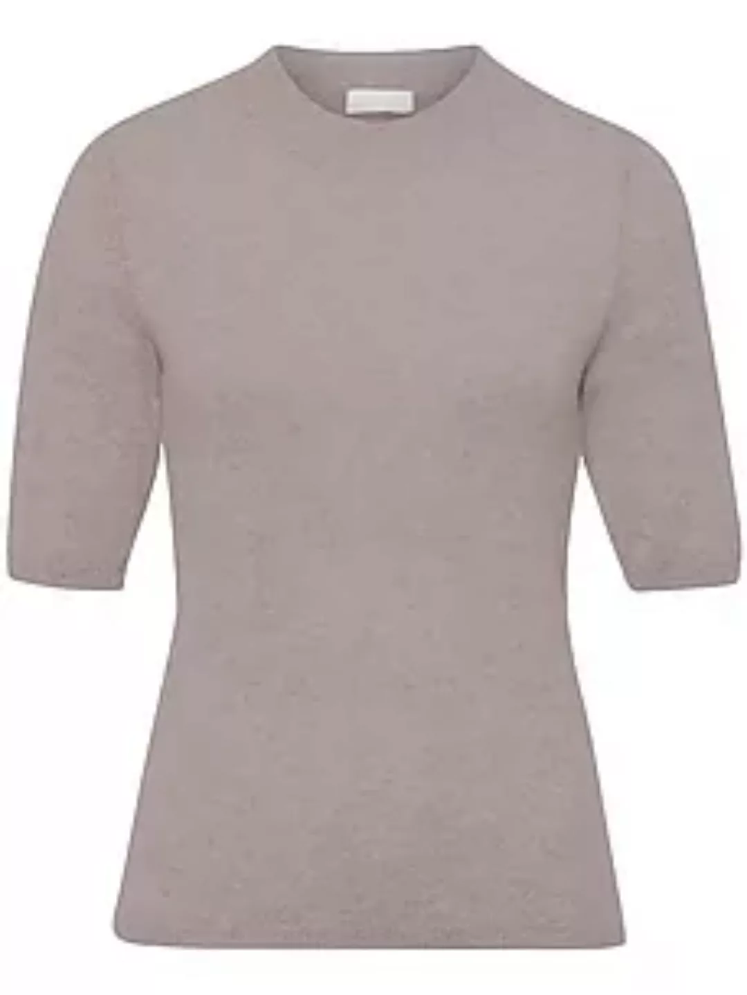 Rundhals-Pullover include beige günstig online kaufen