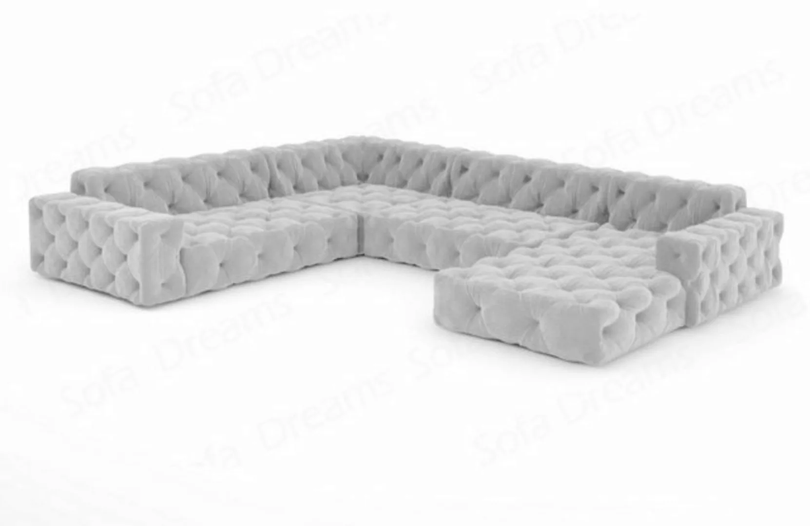 Sofa Dreams Sofa Stoff Samt Designer Samtstoff Sofa Polstersofa Menorca U F günstig online kaufen