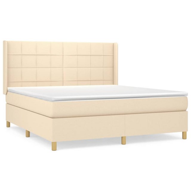 vidaXL Boxspringbett Bett Boxspringbett mit Matratze & Topper Stoff verschi günstig online kaufen