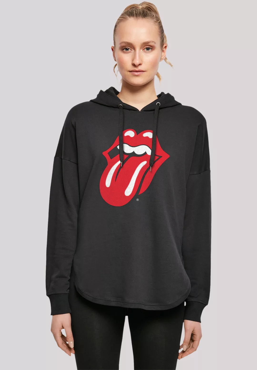 F4NT4STIC Kapuzenpullover "The Rolling Stones Zunge Rot" günstig online kaufen