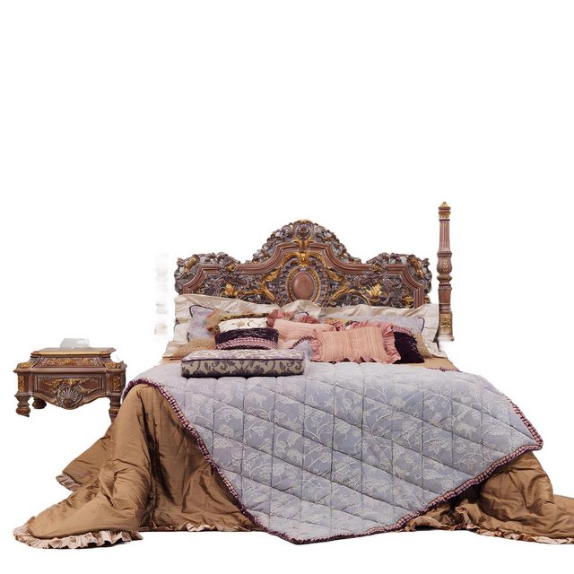 Xlmoebel Bett Chesterfield Bett Möbel Luxus Doppelbett Italienische Einrich günstig online kaufen