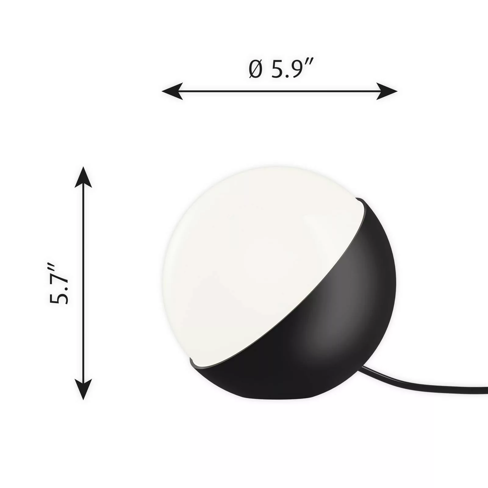 Bodenleuchte VL Studio metall glas schwarz / Ø 15 cm - Louis Poulsen - Schw günstig online kaufen