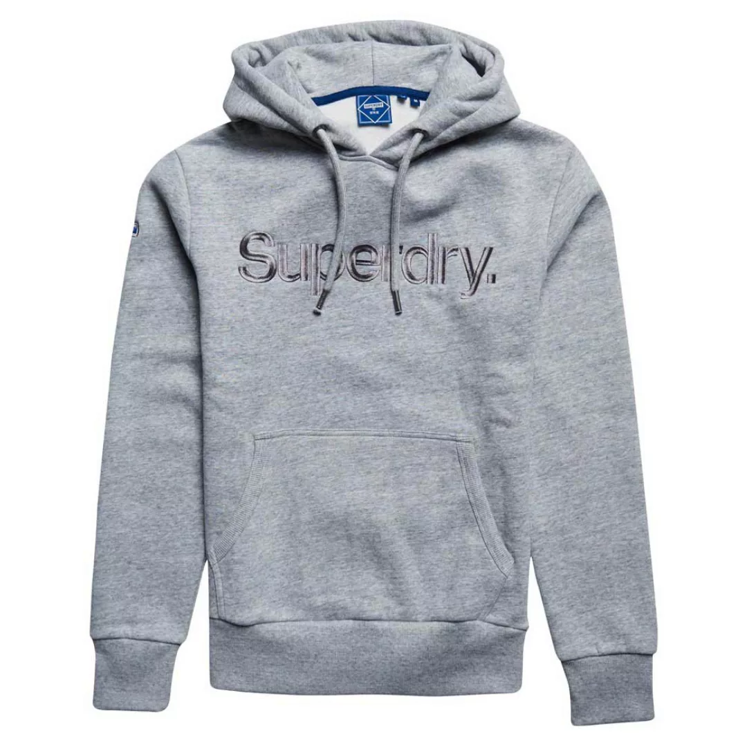 Superdry Core Logo Source Kapuzenpullover S Athletic Grey Marl günstig online kaufen