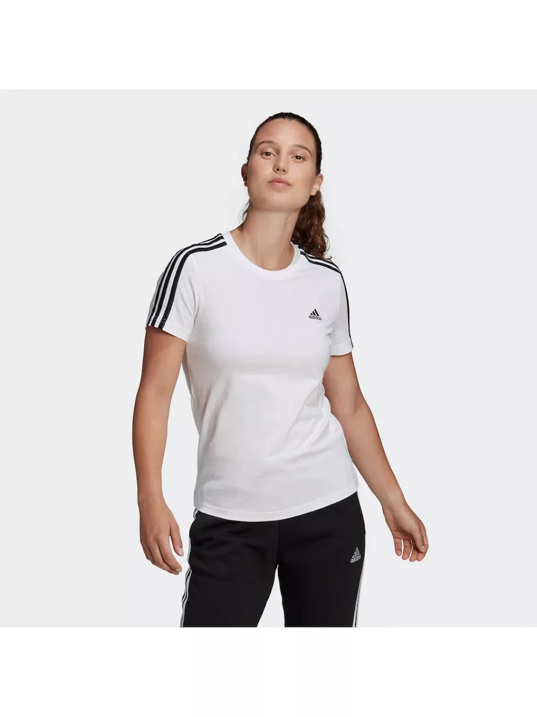 adidas Performance T-Shirt "Große Größen", 3-Streifen-Design günstig online kaufen