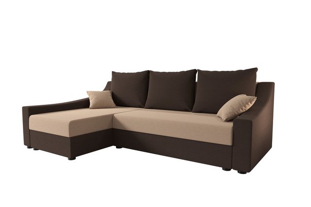 ALTDECOR Ecksofa ONTARI, Couch mit Schlaffunktion, Wohnzimmer - Wohnlandsch günstig online kaufen