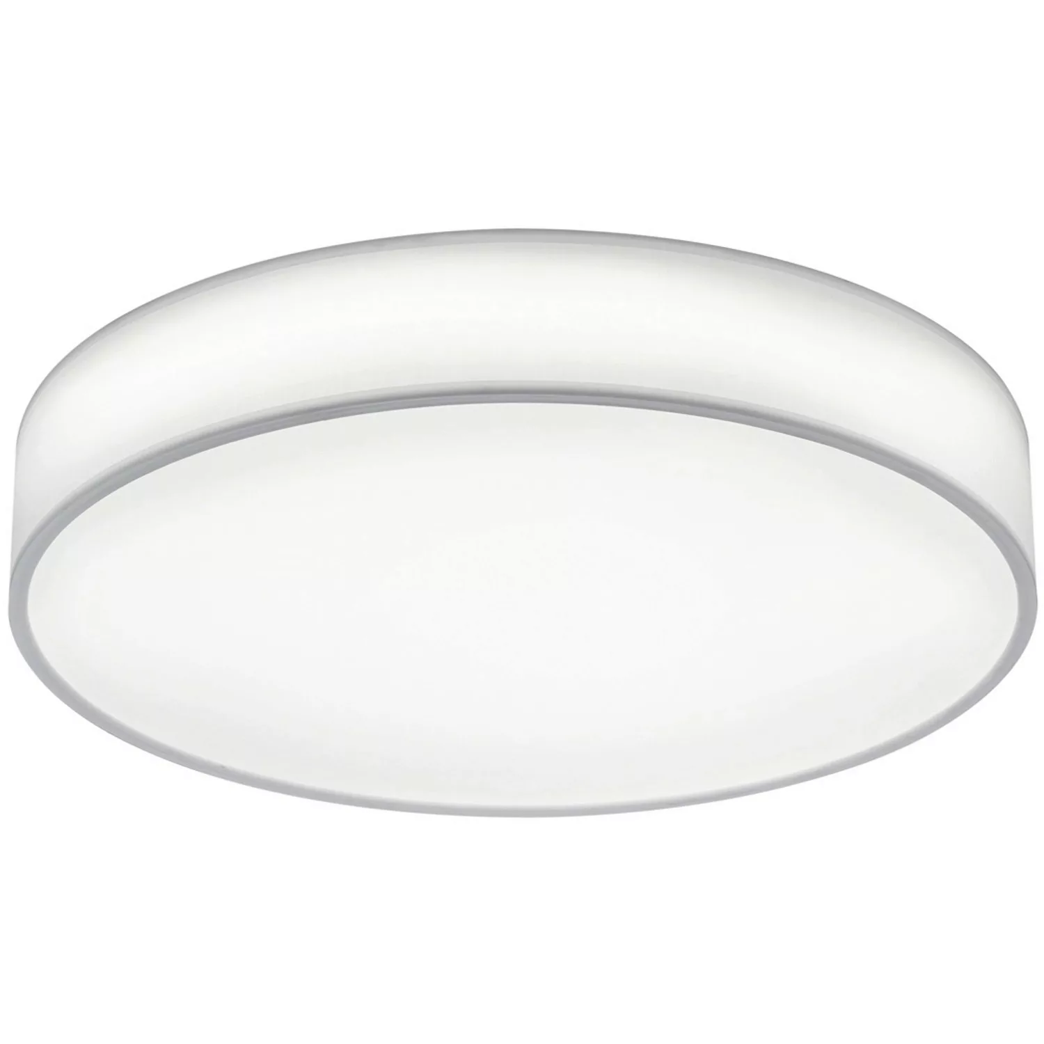 Trio LED Deckenleuchte Lugano Grau 100 mm x 600 mm x 600 mm günstig online kaufen