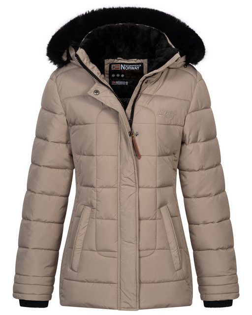 Geographical Norway Steppjacke Damen Steppjacke Parka Winterjacke Warm Gest günstig online kaufen