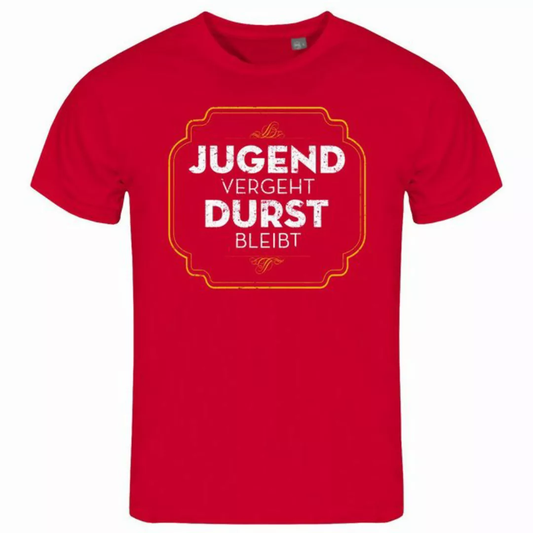 deinshirt Print-Shirt Herren T-Shirt Jugend vergeht Durst bleibt Funshirt m günstig online kaufen