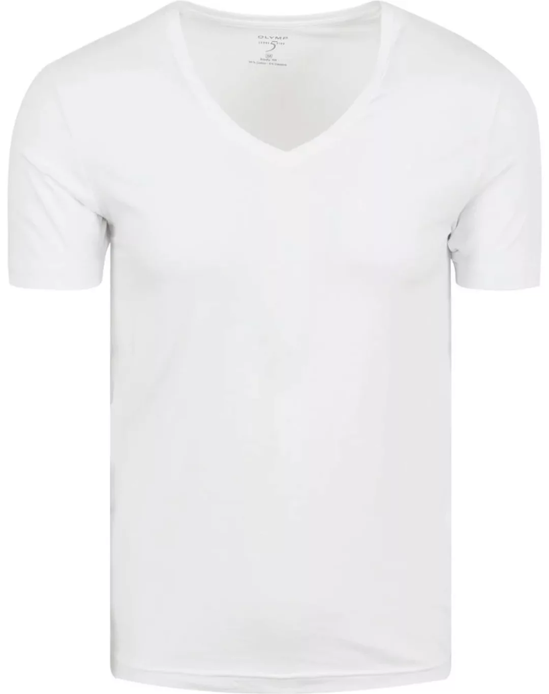 Olymp T-Shirt Tiefer V-Ausschnitt - Größe M günstig online kaufen