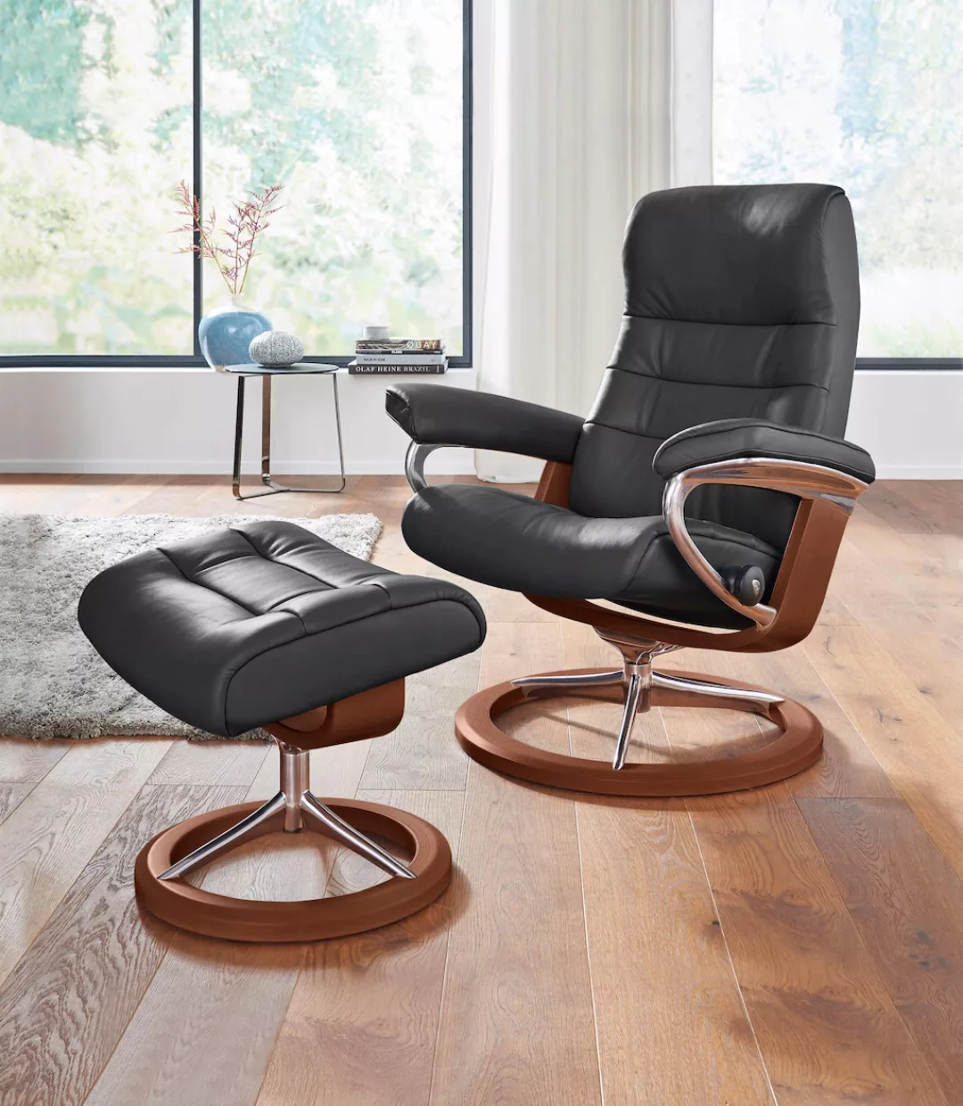 Stressless Relaxsessel "Opal", (Set, Relaxsessel mit Hocker), mit Hocker, m günstig online kaufen