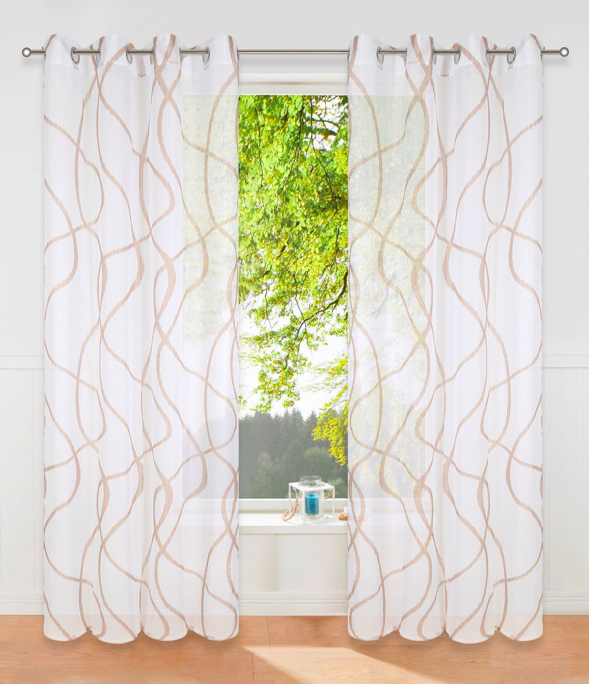 my home Gardine Bene, Ösen (1 günstig online kaufen