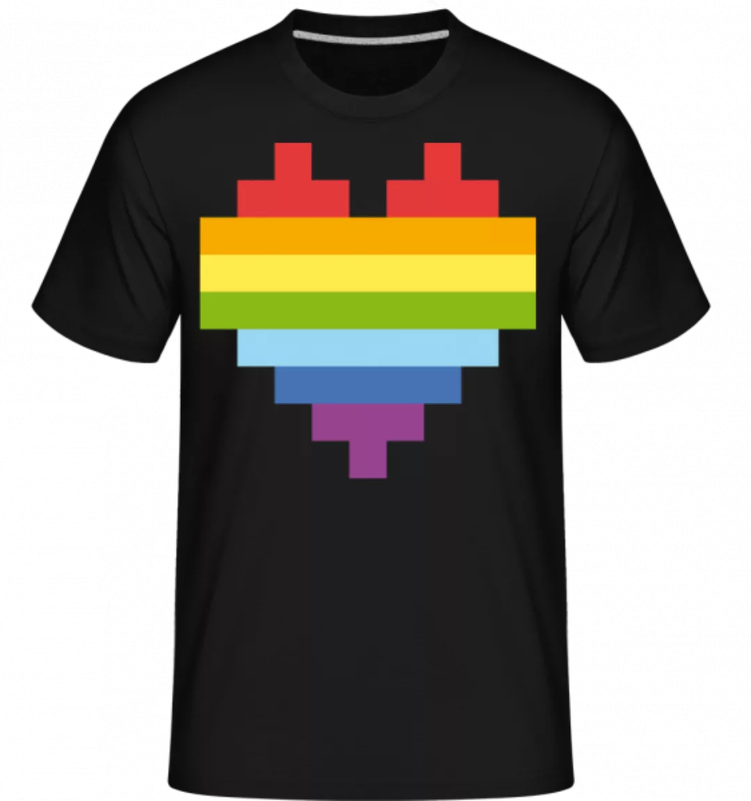 Rainbow Heart · Shirtinator Männer T-Shirt günstig online kaufen