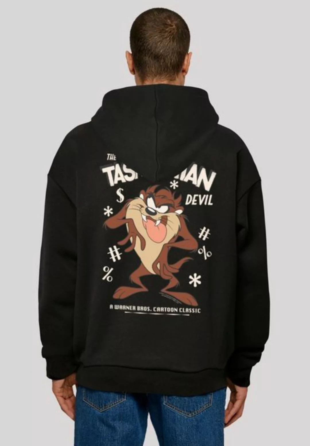 F4NT4STIC Kapuzenpullover Looney Tunes Vintage Tasmanian Devil Print günstig online kaufen