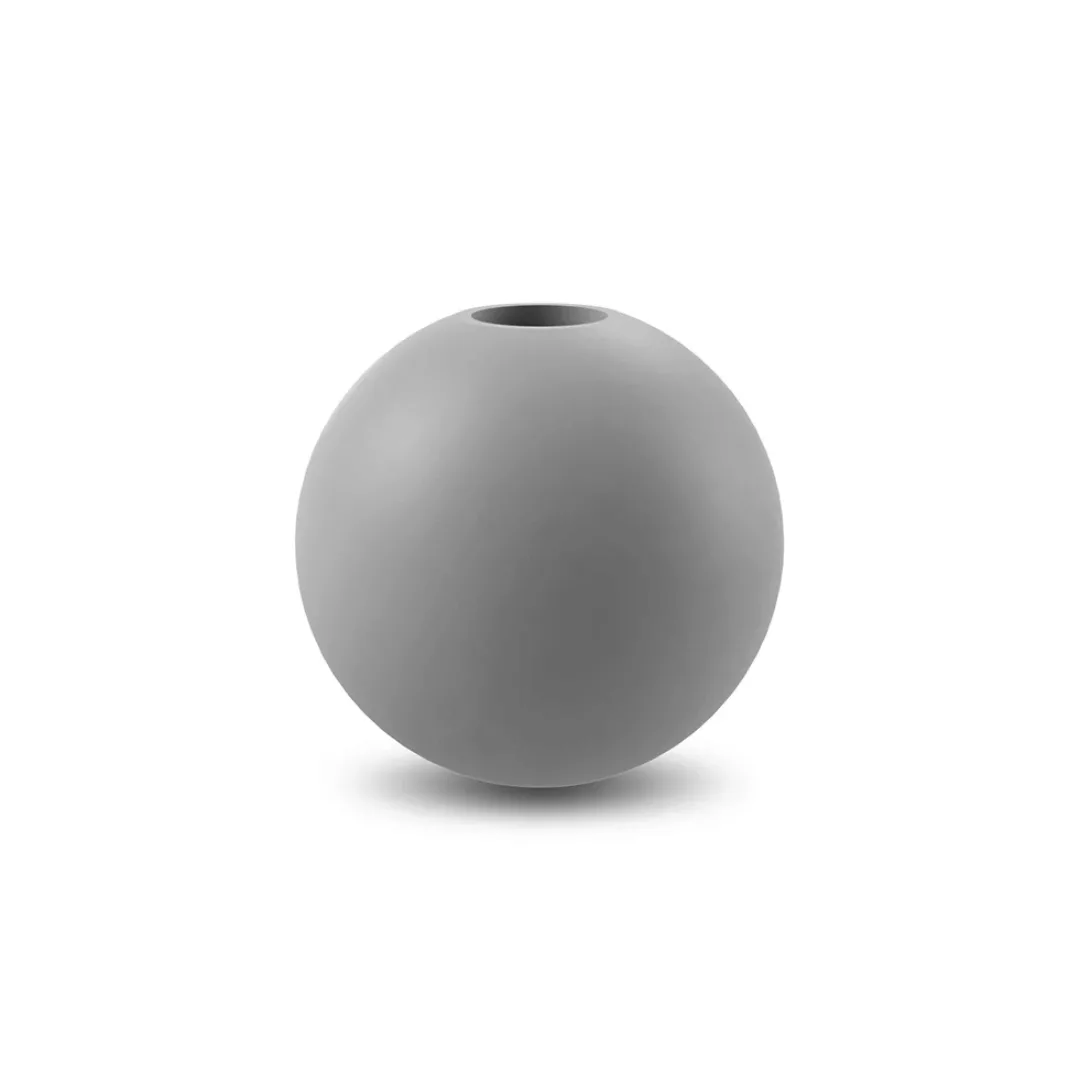 Ball Kerzenhalter 8cm Grey günstig online kaufen