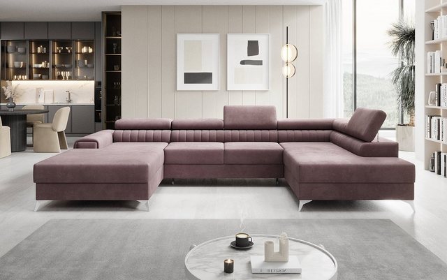 Luxusbetten24 Schlafsofa Designer Sofa Collina, mit Schlaf- und Klappfunkti günstig online kaufen