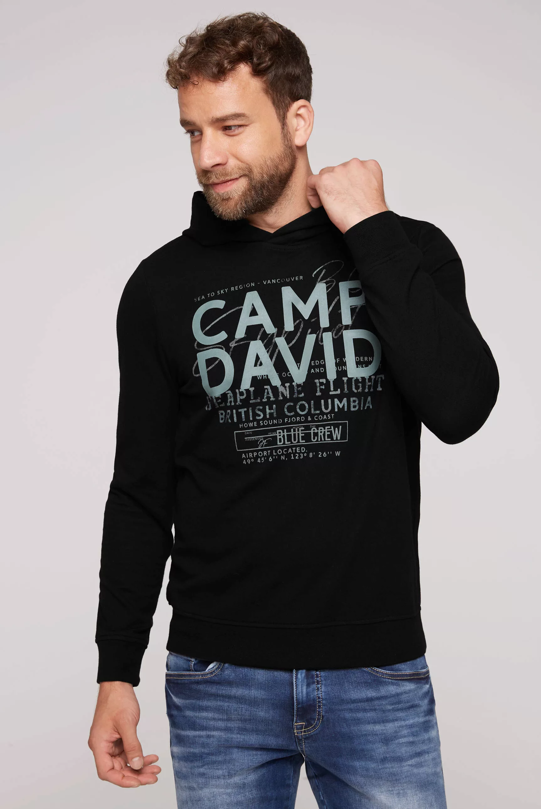 CAMP DAVID Kapuzensweatshirt, mit Baumwolle günstig online kaufen