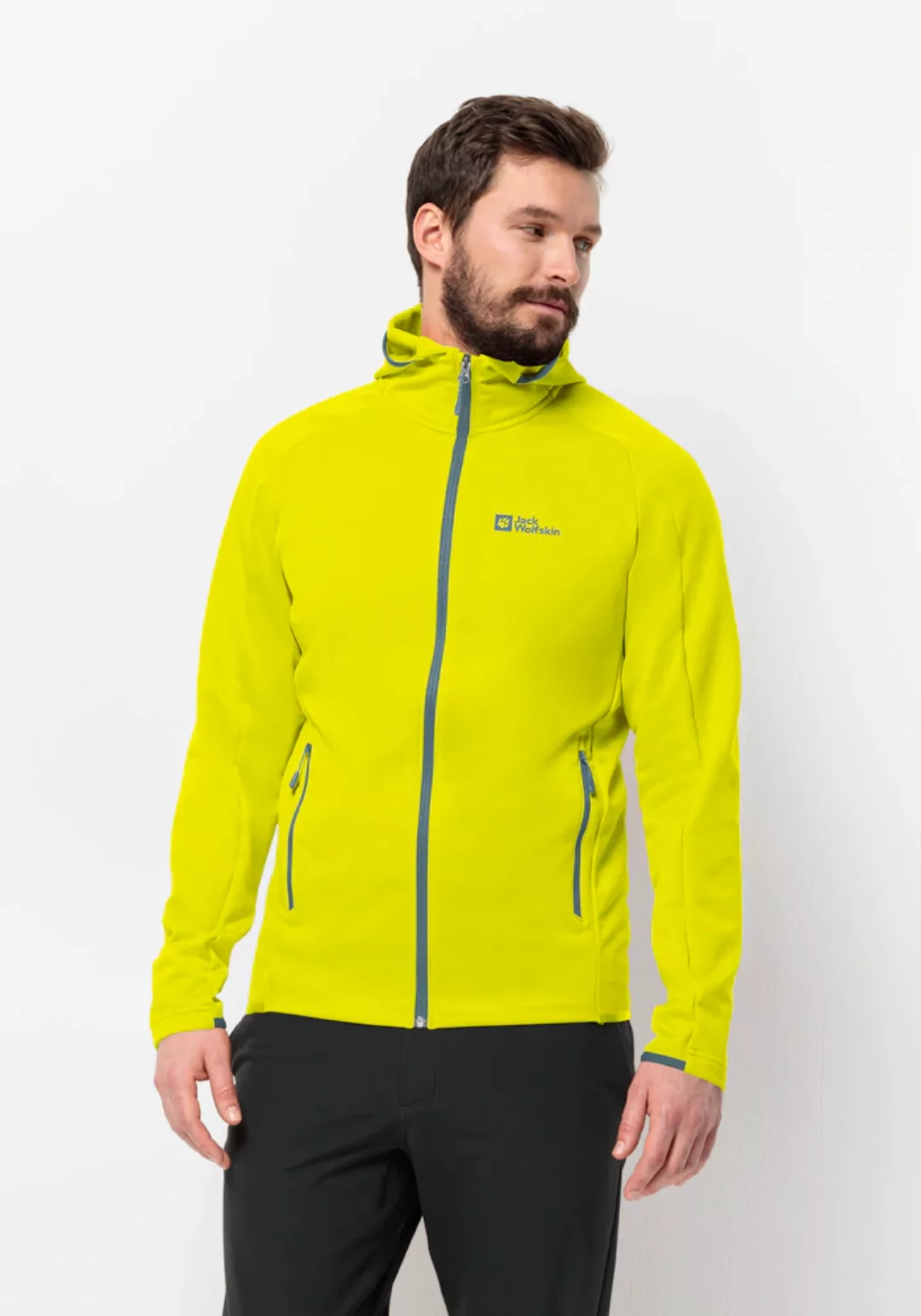 Jack Wolfskin Fleecejacke "ALPGRAT HOODED FZ M", mit Kapuze günstig online kaufen