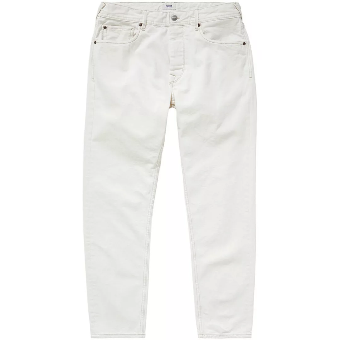 Pepe Jeans Callen Crop Ecru Jeans 31 Denim günstig online kaufen