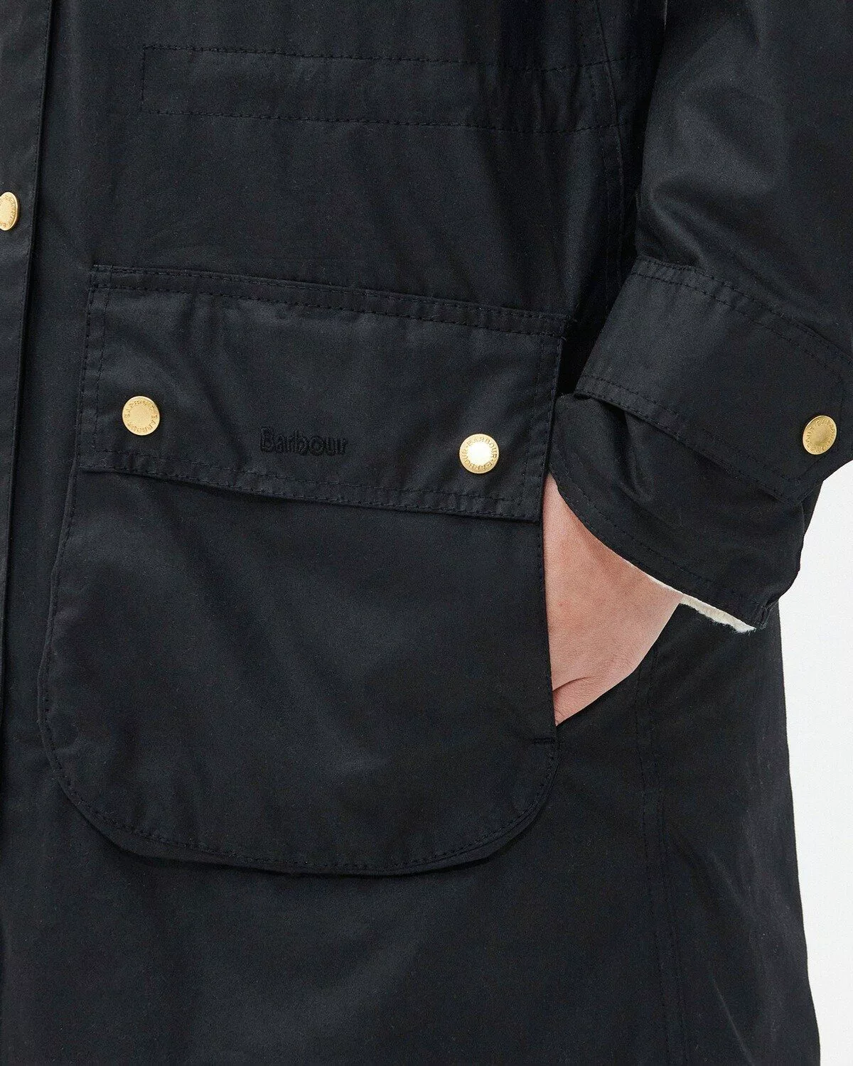 Barbour Funktionsmantel Wachsmantel Long Cannich günstig online kaufen