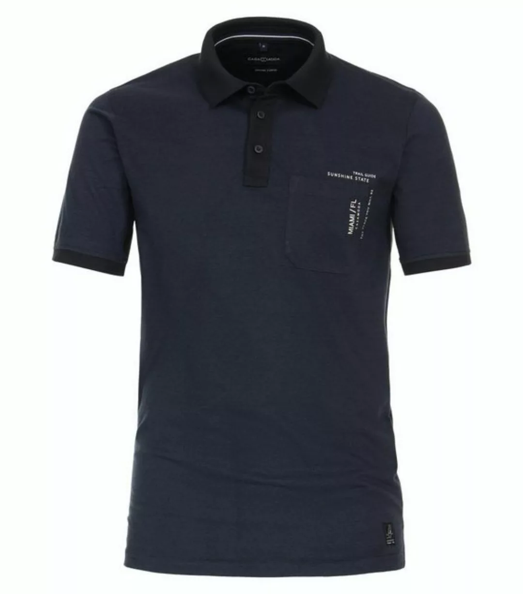CASAMODA T-Shirt Polo, 105 blau günstig online kaufen