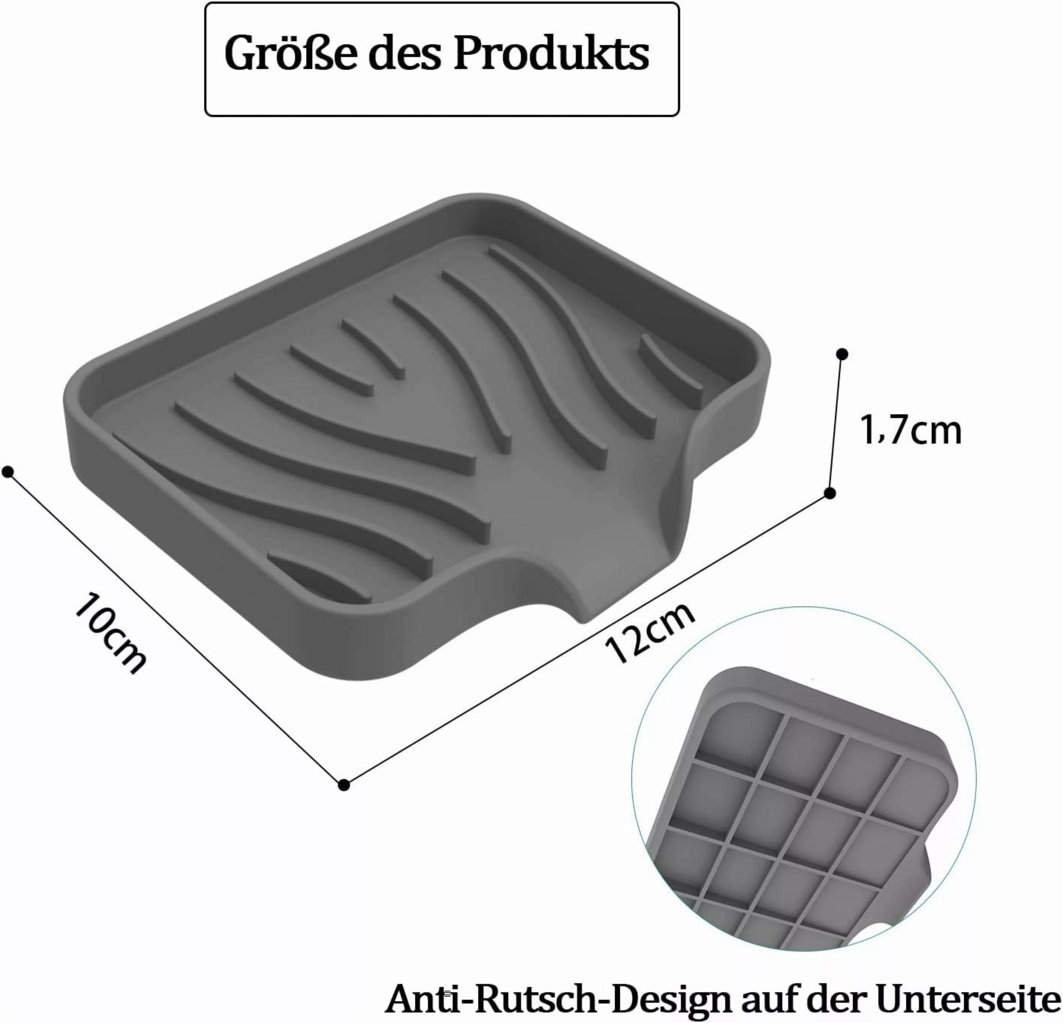 Coonoor Seifenschale Seifenschale mit Ablauf Silikon günstig online kaufen