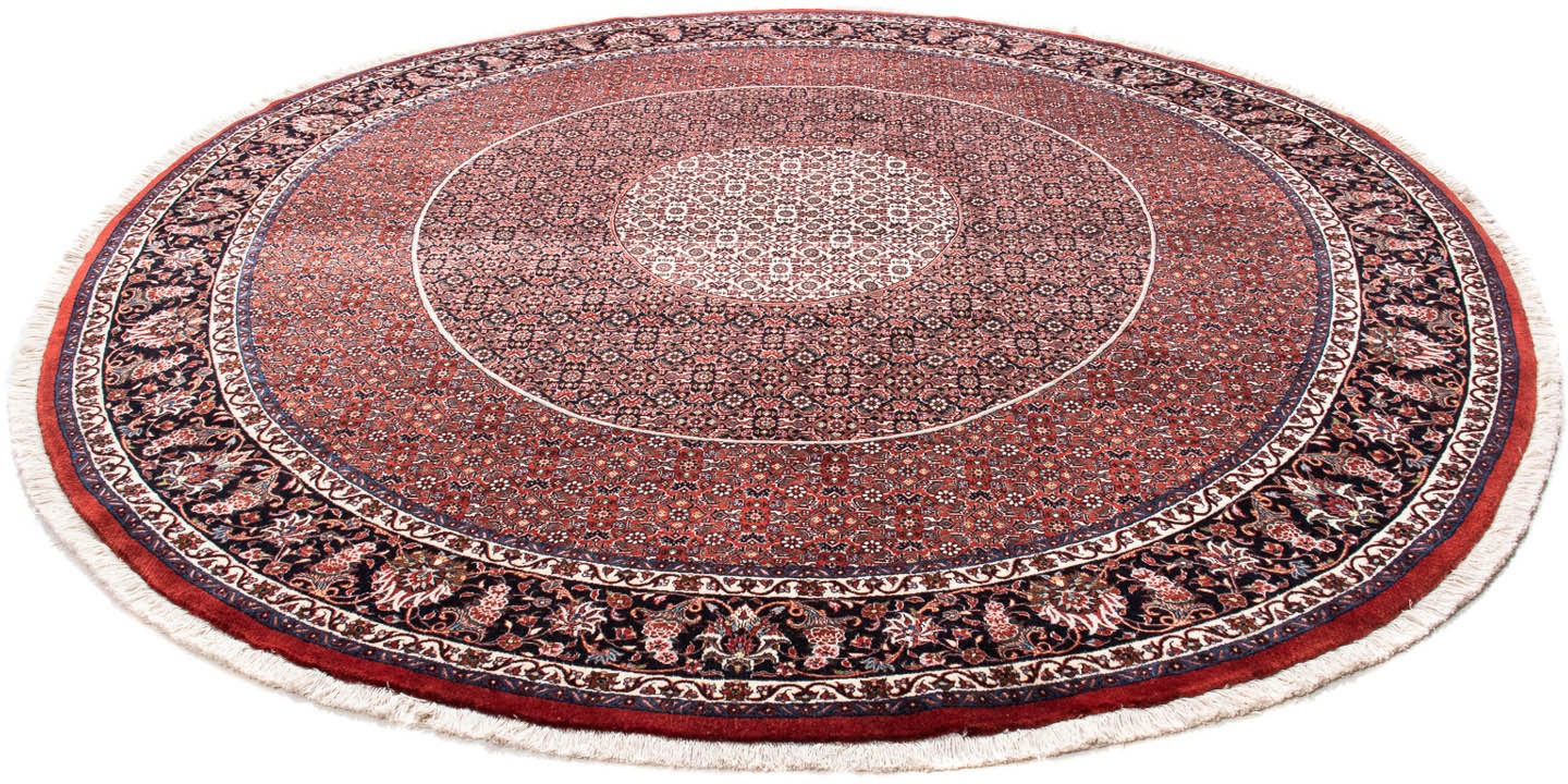 morgenland Orientteppich »Perser - Bidjar rund - 247 x 247 cm - dunkelrot«, günstig online kaufen