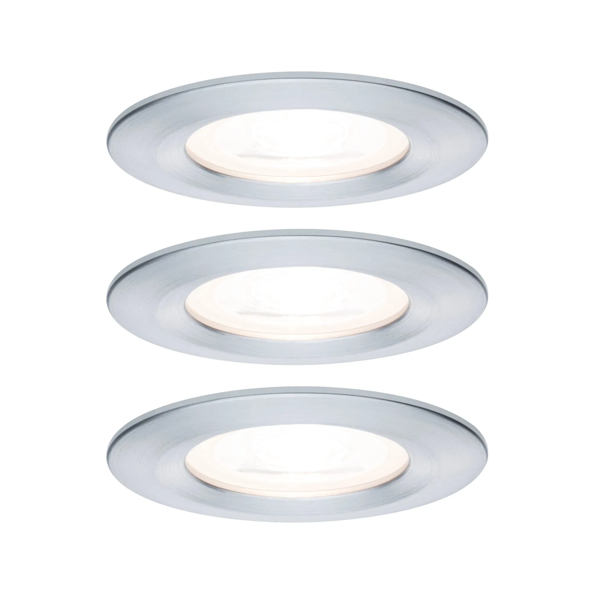 Paulmann "LED Einbauleuchte 3-Step-Dim Nova Basisset starr IP44 rund 78mm G günstig online kaufen