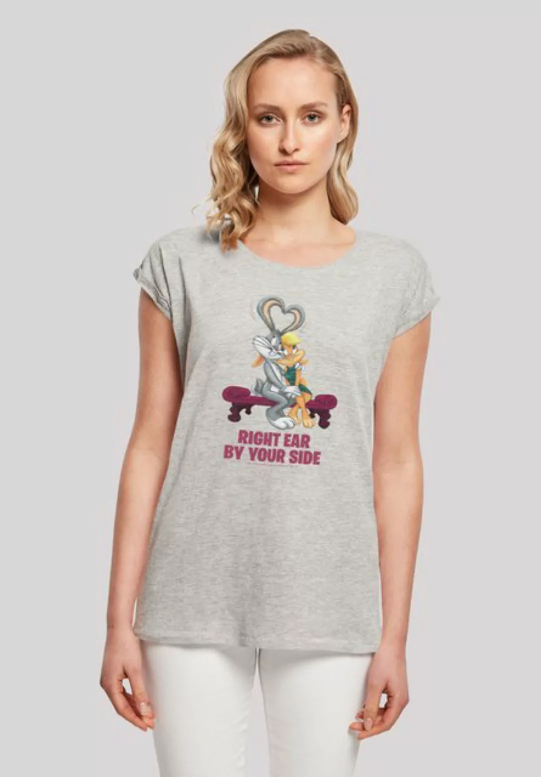 F4NT4STIC T-Shirt Looney Tunes Bugs And Lola Valentine's Cuddle Print günstig online kaufen