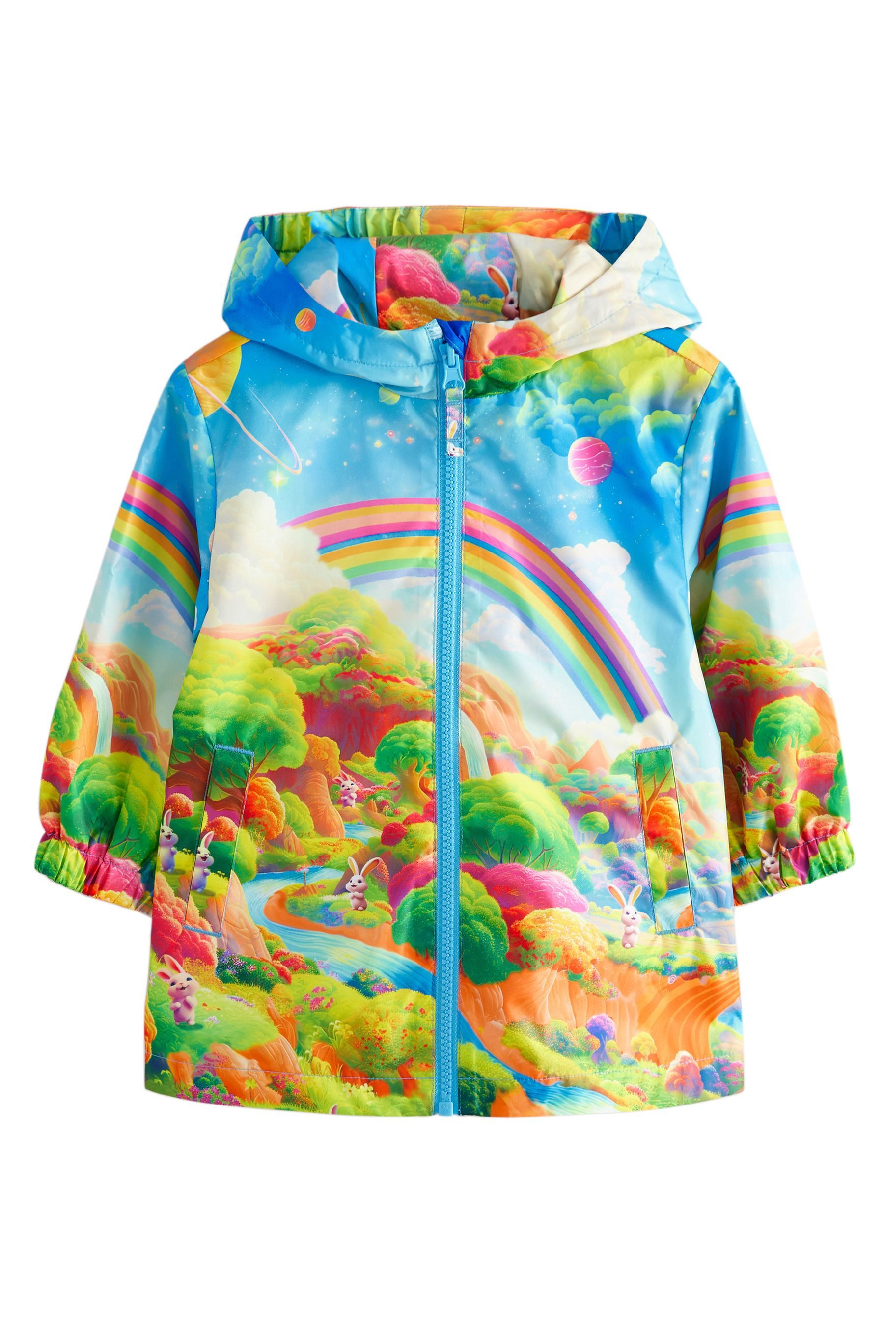 Next Regenjacke Wasserabweisende Cagoule-Jacke mit Print günstig online kaufen