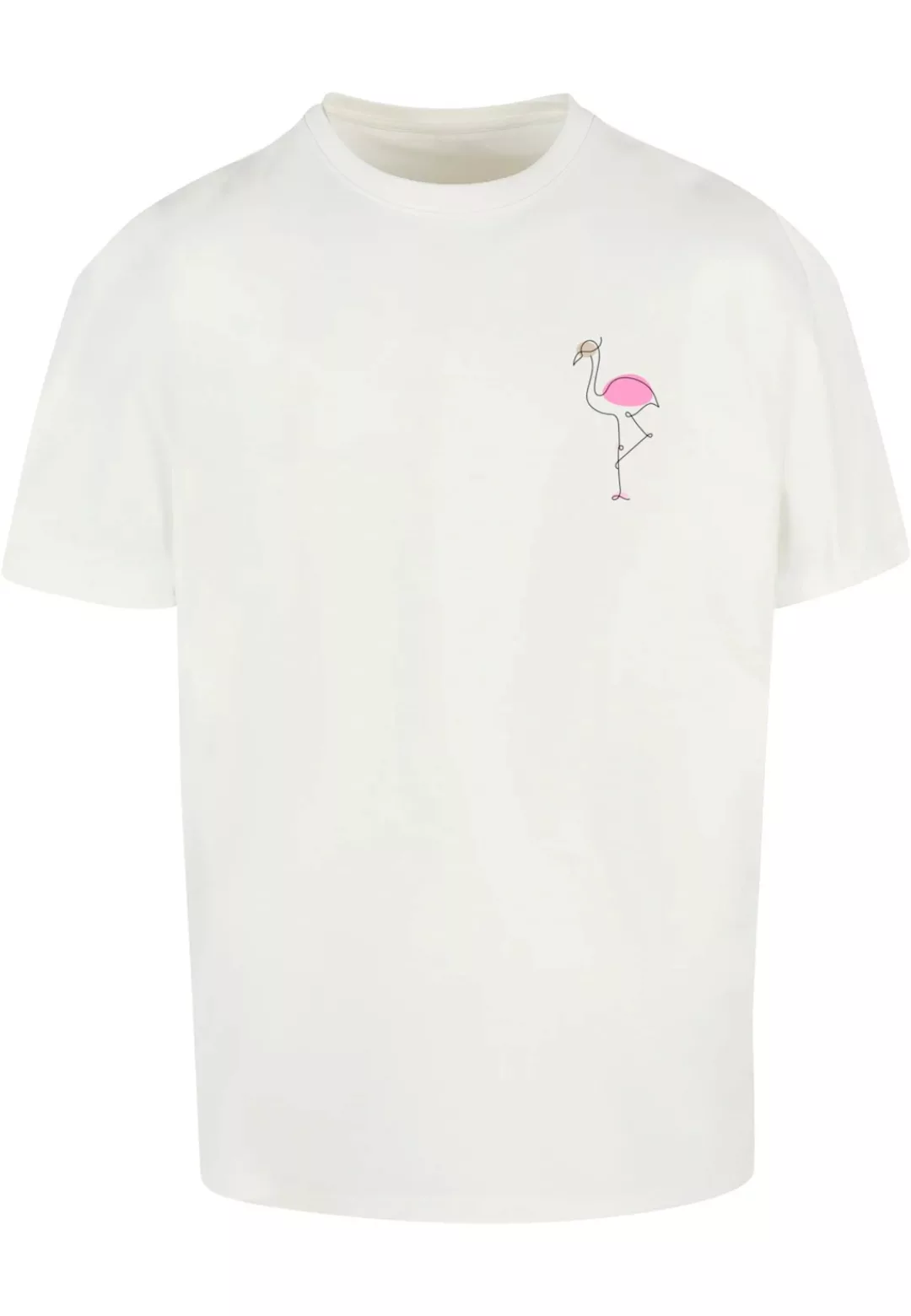 Merchcode T-Shirt "Merchcode Herren Flamingo Heavy Oversize Tee" günstig online kaufen