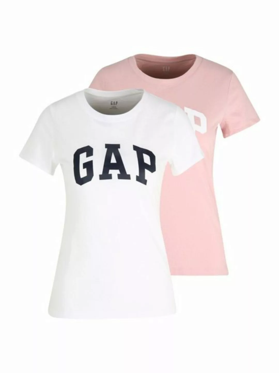 Gap Petite T-Shirt FRANCHISE (2-tlg) Plain/ohne Details günstig online kaufen