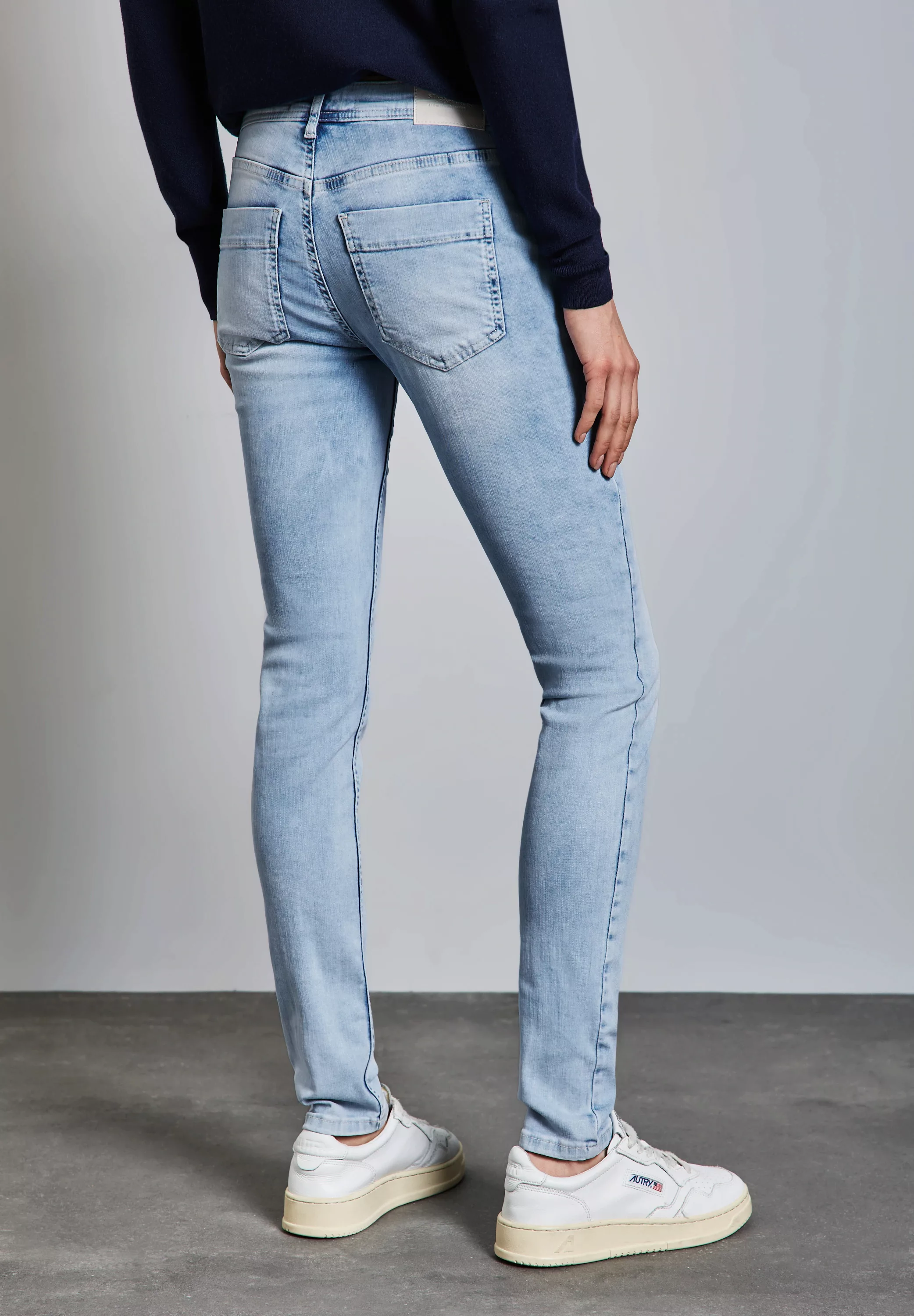 STREET ONE Gerade Jeans, Middle Waist günstig online kaufen