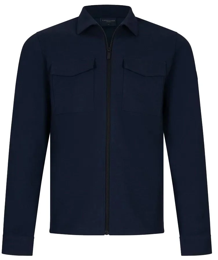 Cavallaro Zivoli Overshirt Navy - Größe S günstig online kaufen