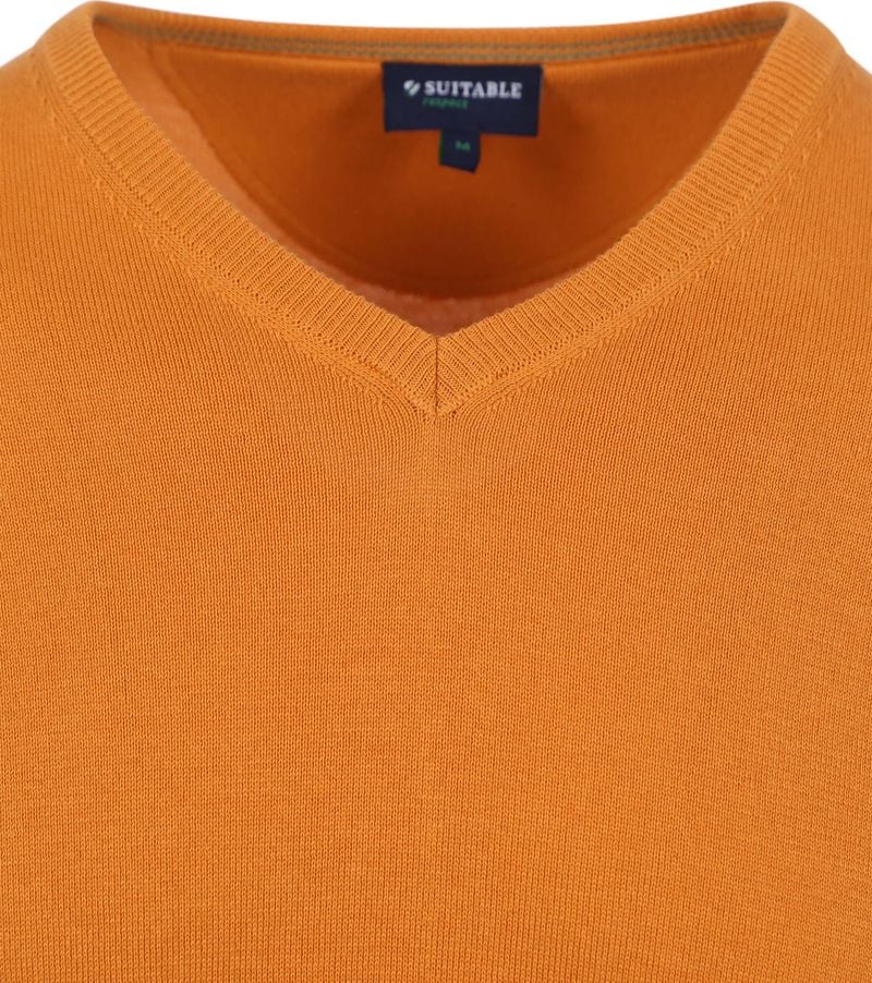 Suitable Respect Bio-Baumwolle Pullover Vinir Orange - Größe XXL günstig online kaufen
