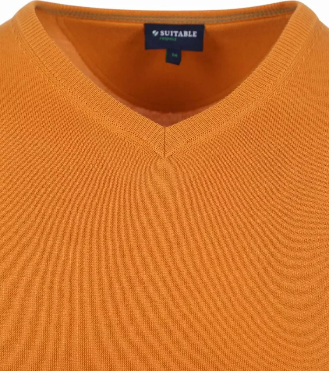 Suitable Respect Bio-Baumwolle Pullover Vinir Orange - Größe M günstig online kaufen