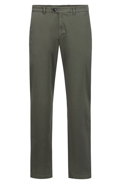 GREIFF Anzughose Greiff Corporate CASUAL Herren Chino-Hose Regular-Fit Oliv günstig online kaufen