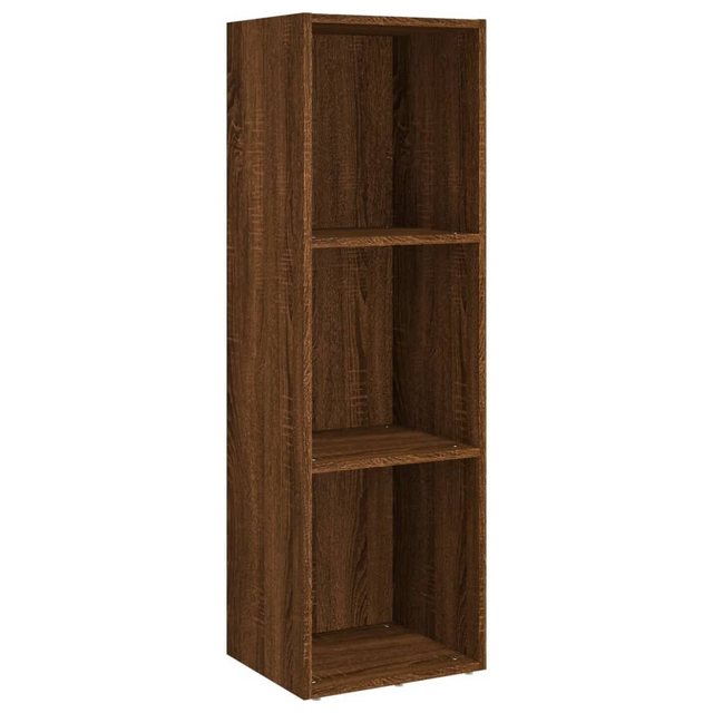 furnicato Bücherregal Bücherschrank/TV-Schrank Braun Eichen-Optik 36x30x114 günstig online kaufen